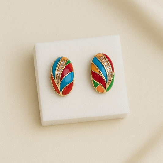 Tropical Shine Studs